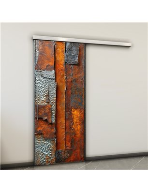 Holzschiebetür Slim-Line - Industrie  Model 1059