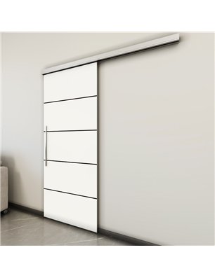 Holzschiebetür Slim-Line - Design-Linien  Model 1004
