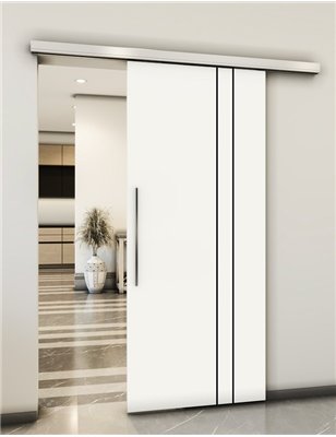 Holzschiebetür Slim-Line - Design-Linien Model 1053
