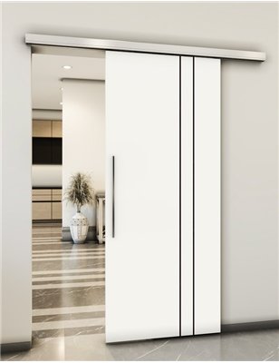 Holzschiebetür Slim-Line - Design-Linien Model 1056