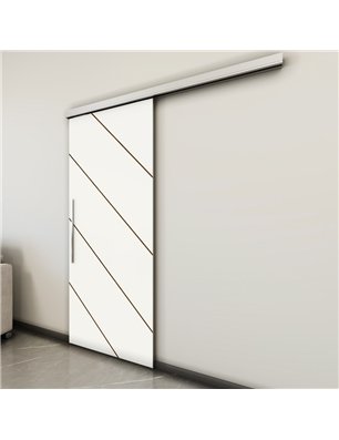 Holzschiebetür Slim-Line - Design-Linien  Model 1075
