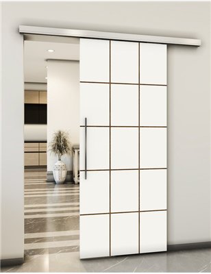Holzschiebetür Slim-Line - Design-Linien Model 1079
