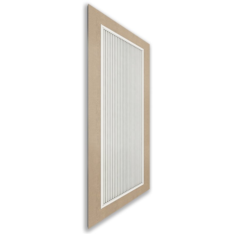 Holzschiebetür Nur Türblatt - Eiche und Weiss Model 1005 Holzschiebetür Nur Türblatt - Eiche und Weiss Model 1005