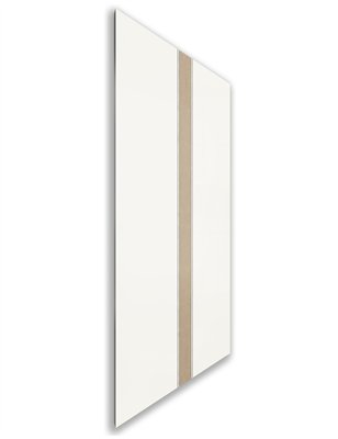 Holzschiebetür Nur Türblatt - Eiche und Weiss Model 1030
