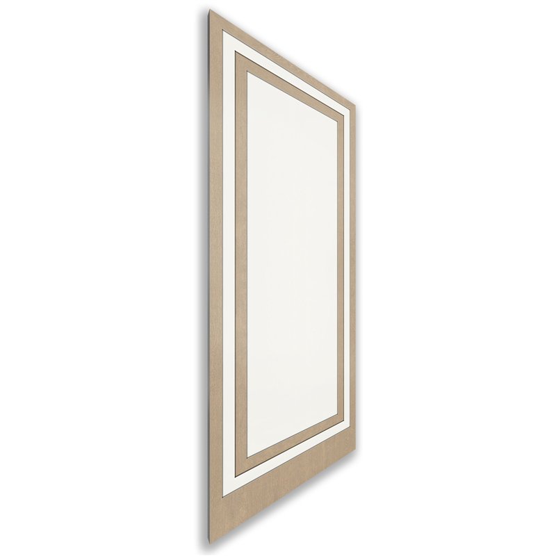 Holzschiebetür Nur Türblatt - Eiche und Weiss Model 1041 Holzschiebetür Nur Türblatt - Eiche und Weiss Model 1041