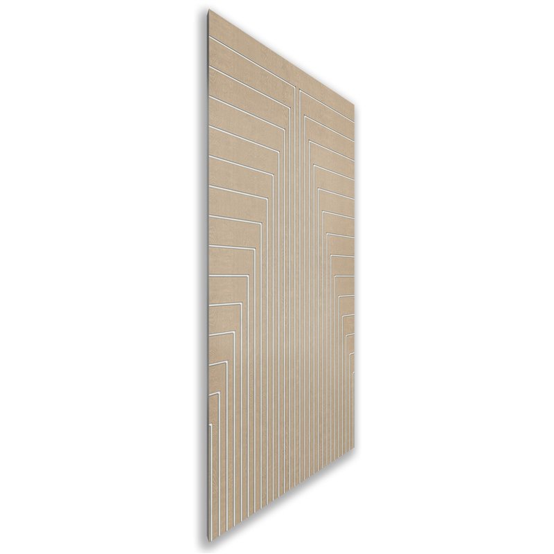 Holzschiebetür Nur Türblatt - Eiche und Weiss Model 1052 Holzschiebetür Nur Türblatt - Eiche und Weiss Model 1052