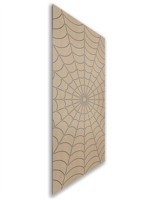 Holzschiebetür Nur Türblatt - Eiche und Weiss Model 1077