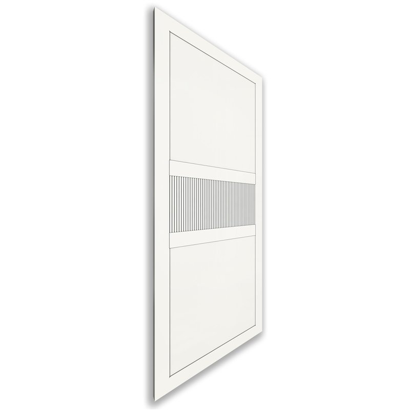 Holzschiebetür Nur Türblatt - Weiss Model 1042 Holzschiebetür Nur Türblatt - Weiss Model 1042