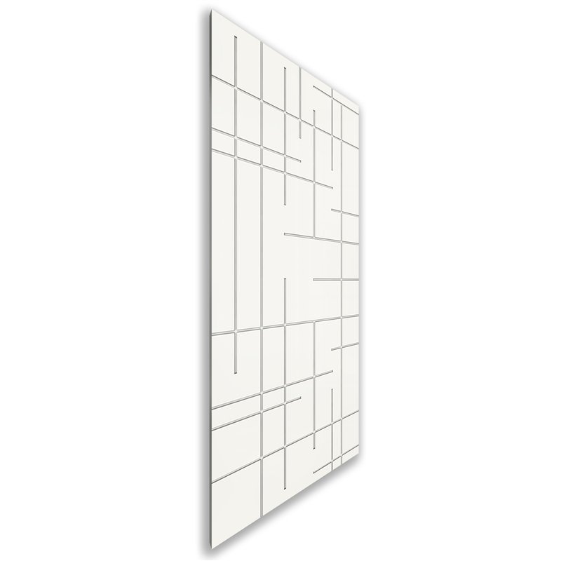 Holzschiebetür Nur Türblatt - Weiss Model 1087 Holzschiebetür Nur Türblatt - Weiss Model 1087