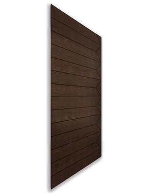 Holzschiebetür Nur Türblatt - Wenge  Model 1007