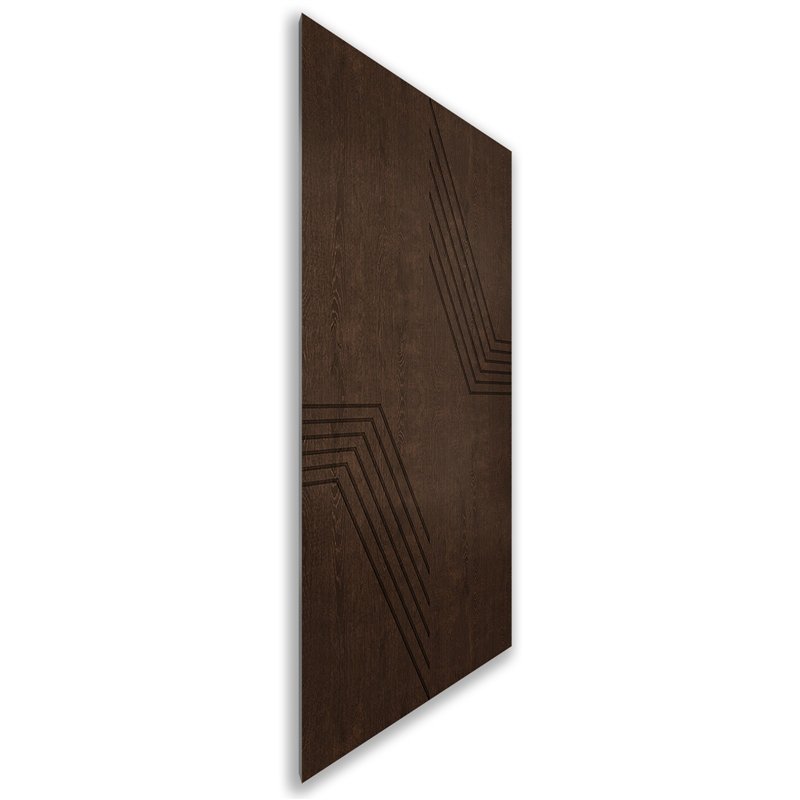 Holzschiebetür Nur Türblatt - Wenge Model 1060 Holzschiebetür Nur Türblatt - Wenge Model 1060