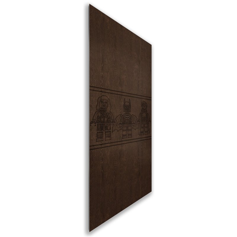 Holzschiebetür Nur Türblatt - Wenge Model 1063 Holzschiebetür Nur Türblatt - Wenge Model 1063