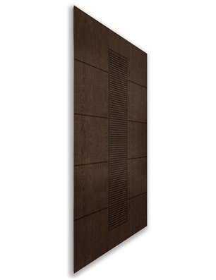 Holzschiebetür Nur Türblatt - Wenge  Model 1067