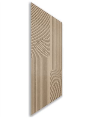 Holzschiebetür Nur Türblatt - Eiche  Model 1040