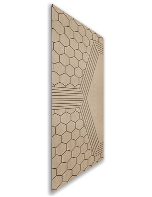 Holzschiebetür Nur Türblatt - Eiche  Model 1080