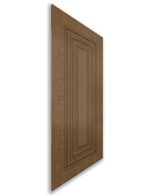 Holzschiebetür Nur Türblatt - Nussbaum  Model 1002