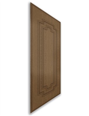 Holzschiebetür Nur Türblatt - Nussbaum  Model 1003