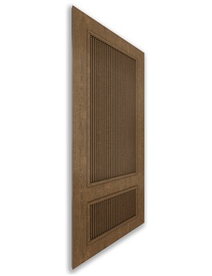 Holzschiebetür Nur Türblatt - Nussbaum  Model 1006