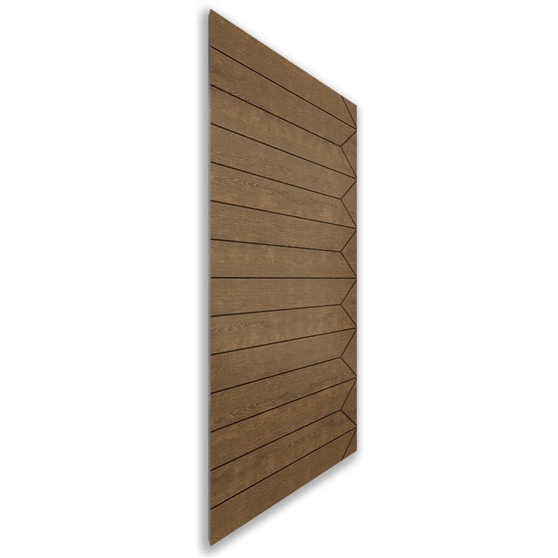 Holzschiebetür Nur Türblatt - Nussbaum Model 1007 Holzschiebetür Nur Türblatt - Nussbaum Model 1007