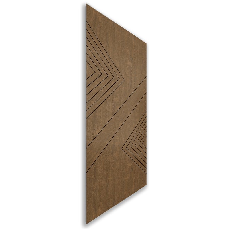 Holzschiebetür Nur Türblatt - Nussbaum Model 1010 Holzschiebetür Nur Türblatt - Nussbaum Model 1010
