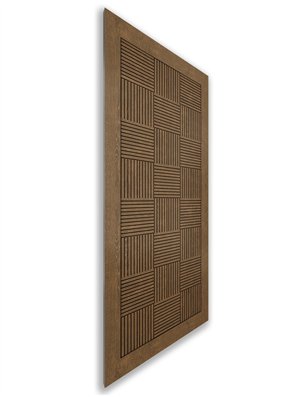 Holzschiebetür Nur Türblatt - Nussbaum  Model 1015