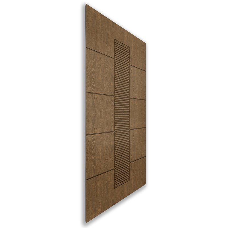 Holzschiebetür Nur Türblatt - Nussbaum Model 1067 Holzschiebetür Nur Türblatt - Nussbaum Model 1067