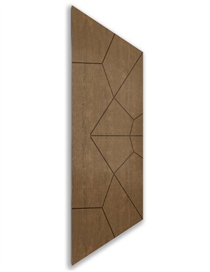 Holzschiebetür Nur Türblatt - Nussbaum  Model 1075