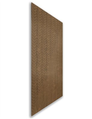 Holzschiebetür Nur Türblatt - Nussbaum  Model 1078