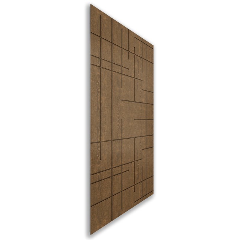 Holzschiebetür Nur Türblatt - Nussbaum Model 1087 Holzschiebetür Nur Türblatt - Nussbaum Model 1087