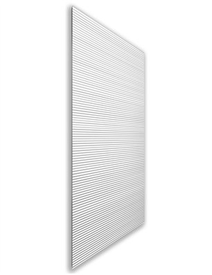 Holzschiebetür Nur Türblatt - Weiss 3D  Model 1015
