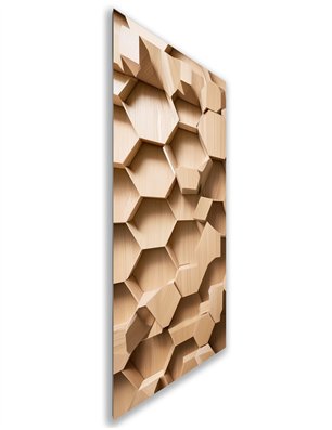 Holzschiebetür Nur Türblatt - Holzkunst  Model 1017
