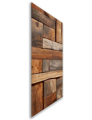 Holzschiebetür Nur Türblatt - Holzkunst  Model 1073
