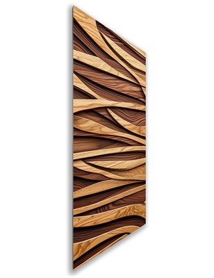 Holzschiebetür Nur Türblatt - Holzkunst Model 1082