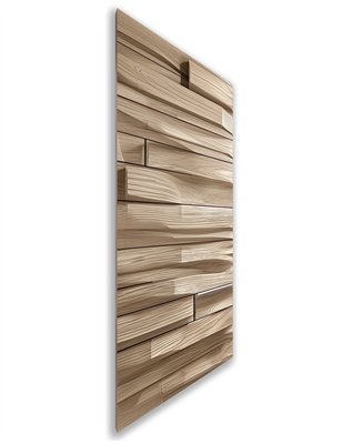 Holzschiebetür Nur Türblatt - Holzkunst Model 1086