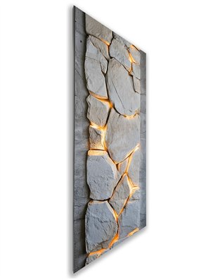 Holzschiebetür Nur Türblatt - Beton und Stein  Model 1035