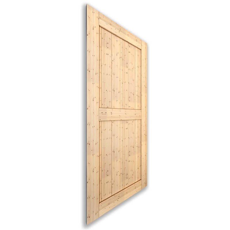 Holzschiebetür Nur Türblatt - Country Model 1002 Holzschiebetür Nur Türblatt - Country Model 1002