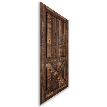 Holzschiebetür Nur Türblatt - Country Model 1035
