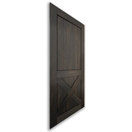 Holzschiebetür Nur Türblatt - Country Model 1041