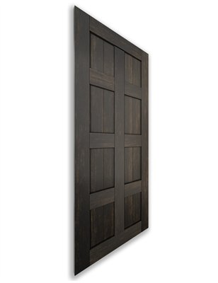 Holzschiebetür Nur Türblatt - Country Model 1042