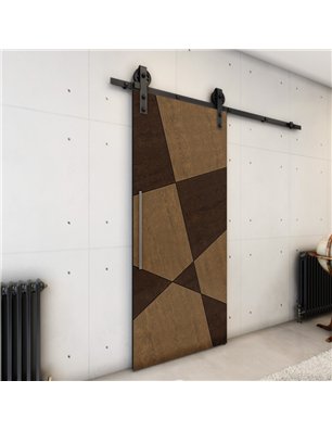 Holzschiebetür Barn-Line - Holz-Mix  Model 2011