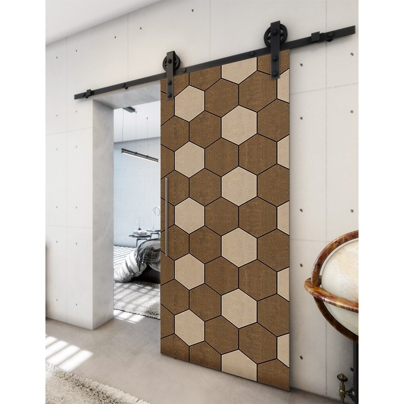 Holzschiebetür Barn-Line - Holz-Mix Model 2018 Holzschiebetür Barn-Line - Holz-Mix Model 2018