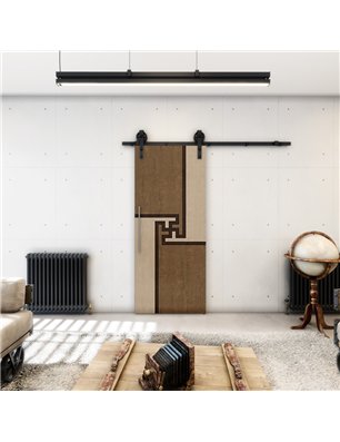 Holzschiebetür Barn-Line - Holz-Mix  Model 2071