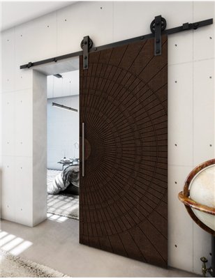 Holzschiebetür Barn-Line - Wenge Model 2035