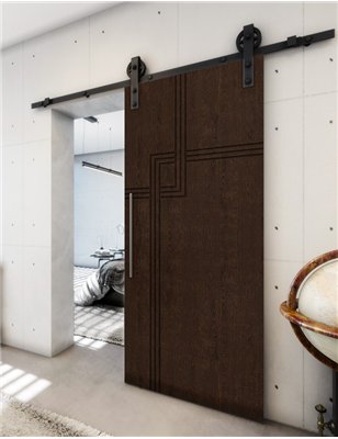 Holzschiebetür Barn-Line - Wenge Model 2058