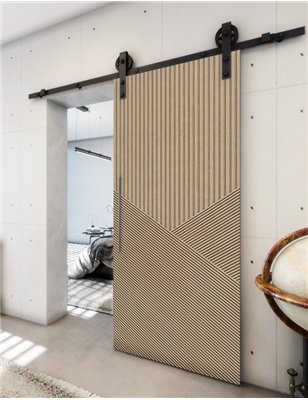 Holzschiebetür Barn-Line - Eiche Model 2044
