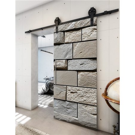 Holzschiebetür Barn-Line - Beton und Stein Model 2020