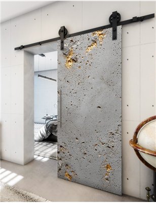 Holzschiebetür Barn-Line - Beton und Stein Model 2048