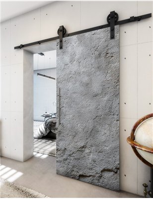 Holzschiebetür Barn-Line - Beton und Stein Model 2049