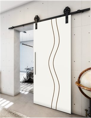 Holzschiebetür Barn-Line - Design-Linien  Model 2067
