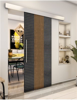 Holzschiebetür Eco-Line - Holz-Mix Model 2013